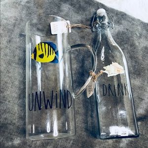 *SOLD* Rae Dunn Unwind & Drink Glass